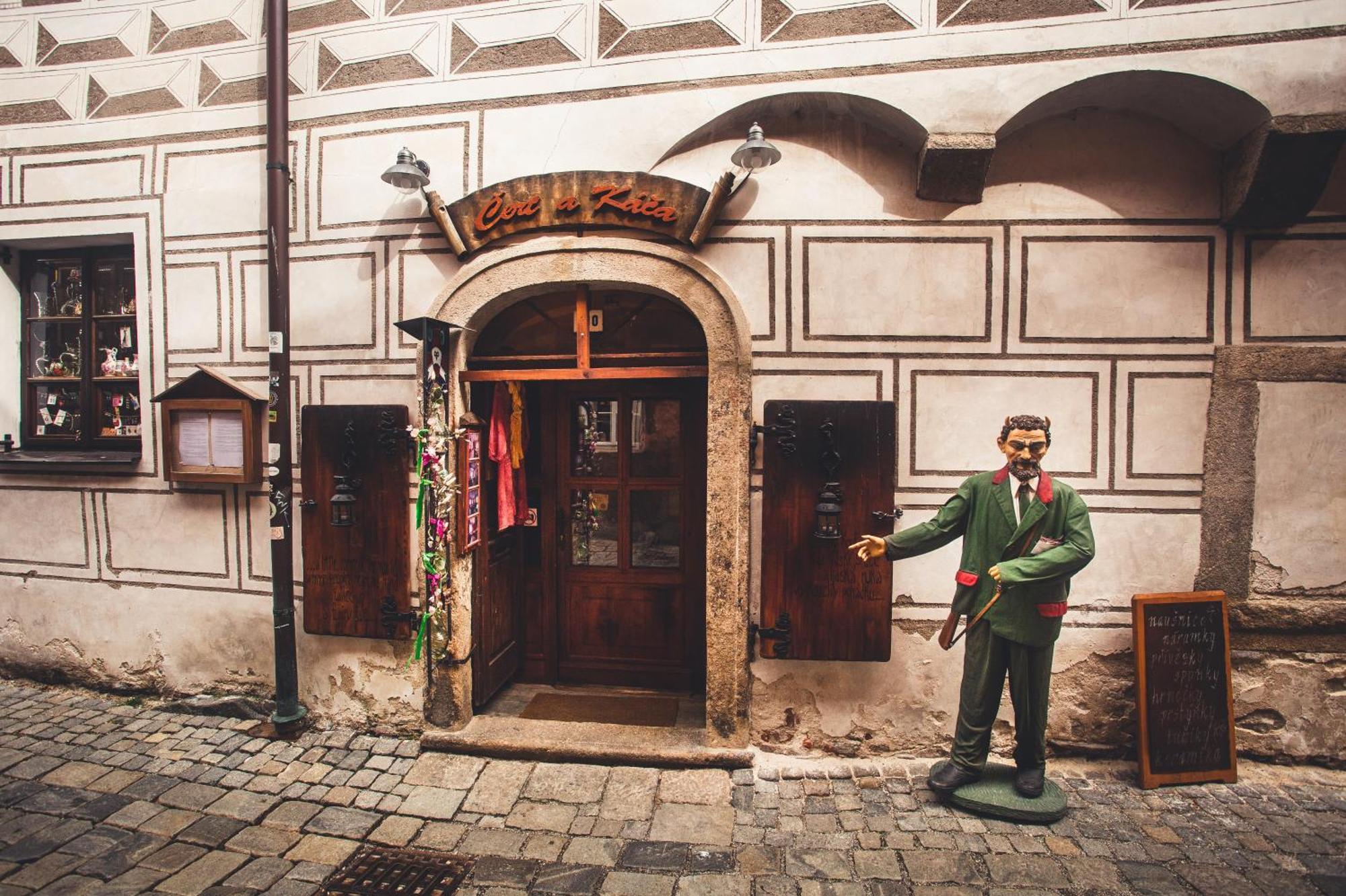 Pension Cert A Kaca Cesky Krumlov Exterior photo